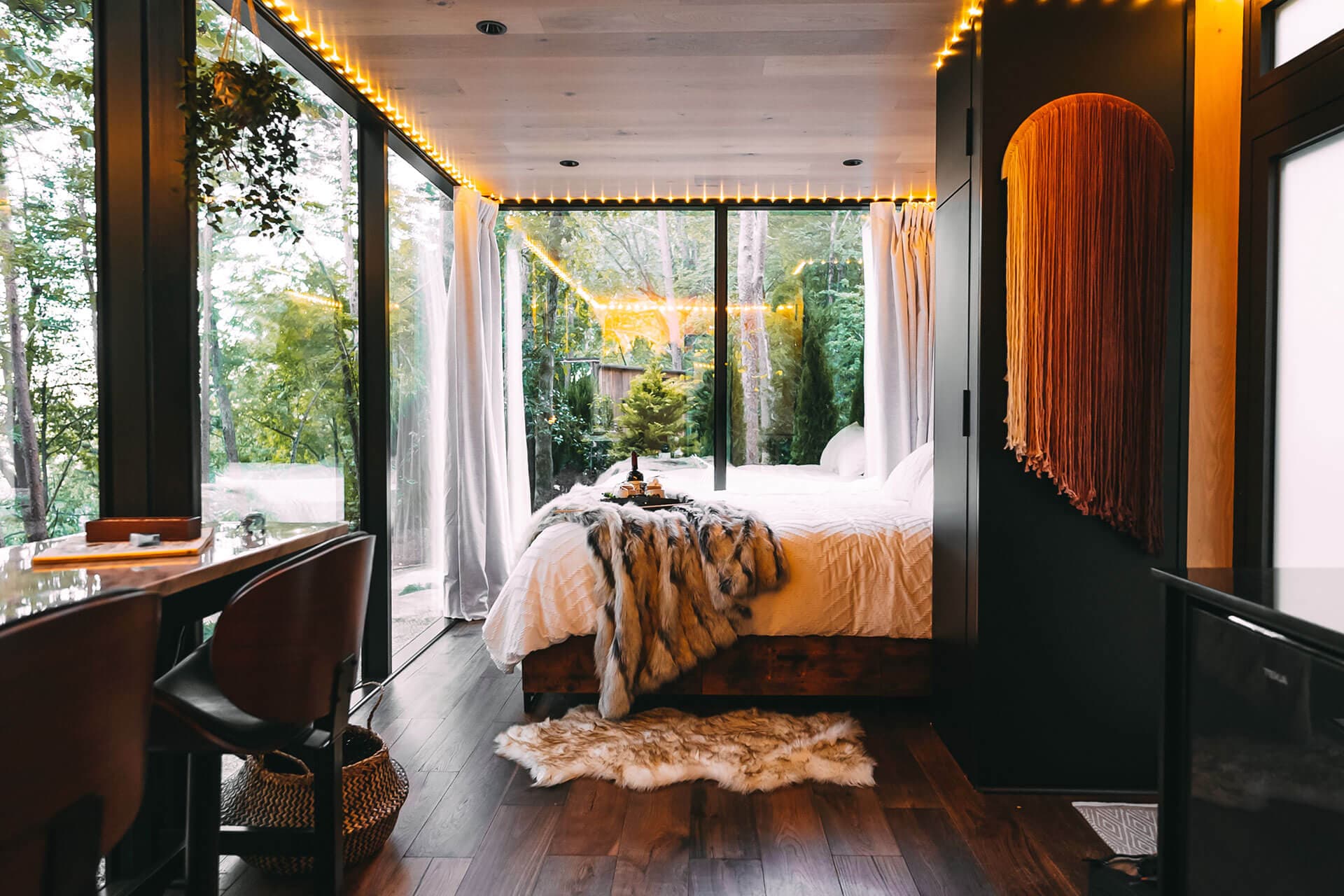 Escape to a Cozy Mirror Cabin with Our Hand-Curated Spotify Playlist