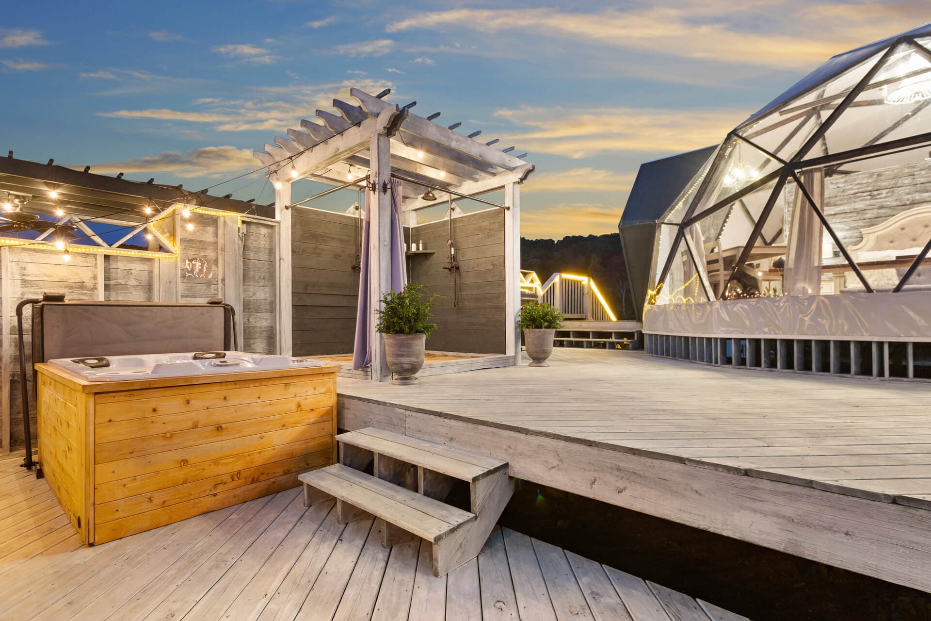 Now Listening: Our curated Spotify Playlist for our Cliffside Domes